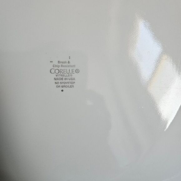 Corelle Blushing Rose 4 Pcs Square Dinner Plates - Picture 5 of 7